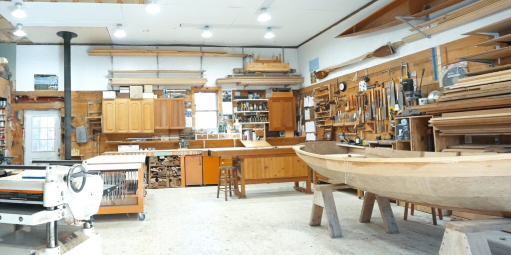 Designing a Home Works shop for Boat Building