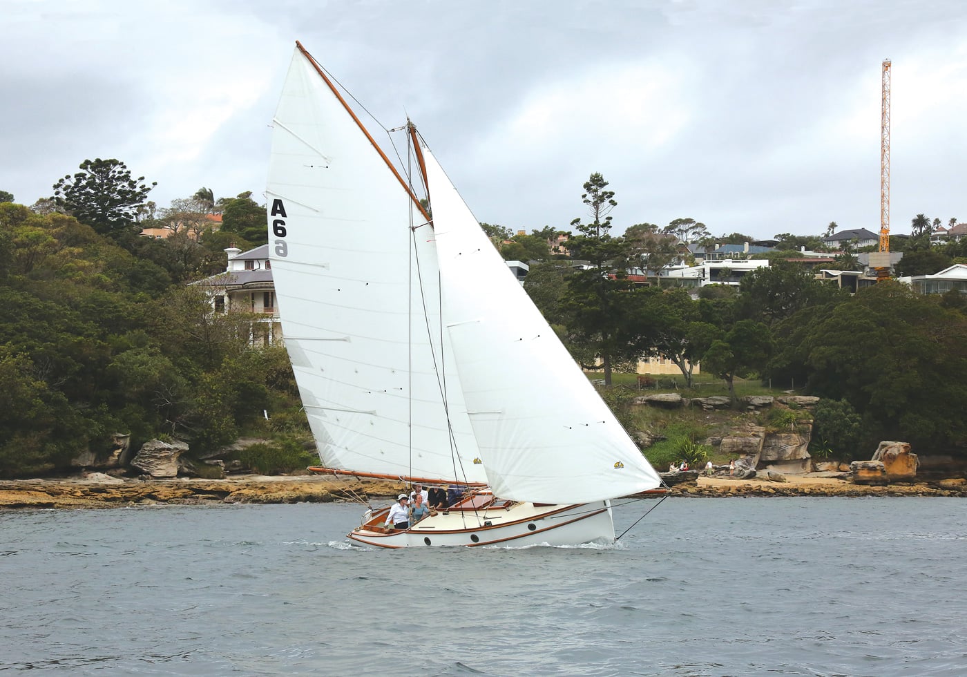VOLUNTEER sailing in Australia’s Sydney Harbour.