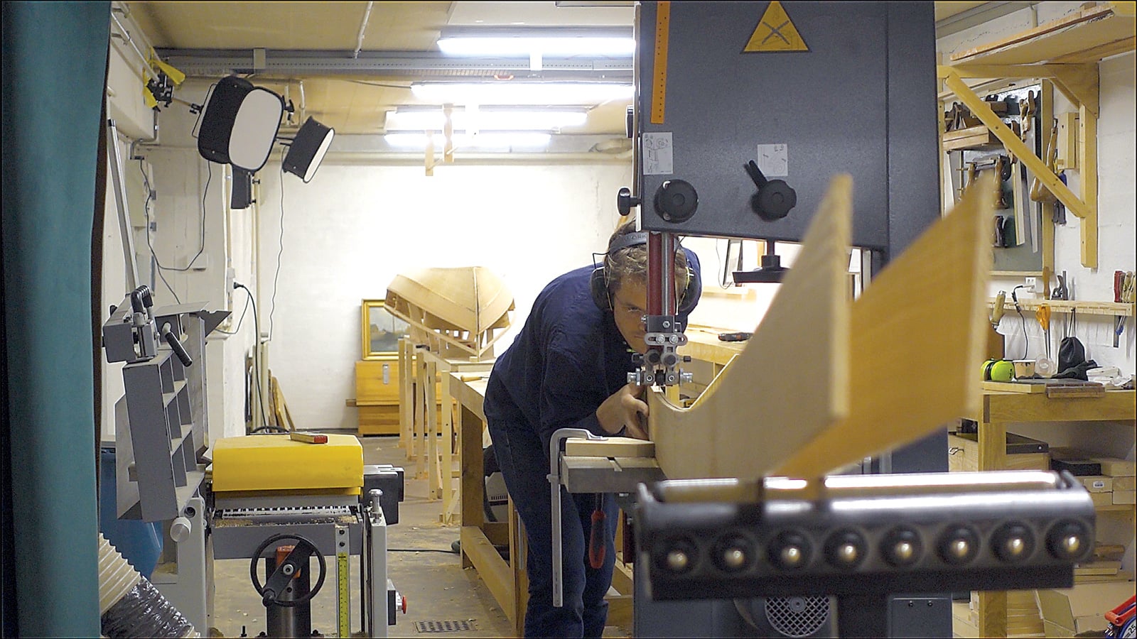 Bandsaw fence.