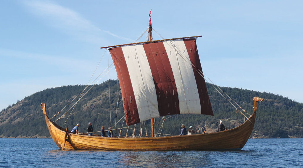The 56′ VALKYRIE, built by F. Jay Smith of Anacortes.