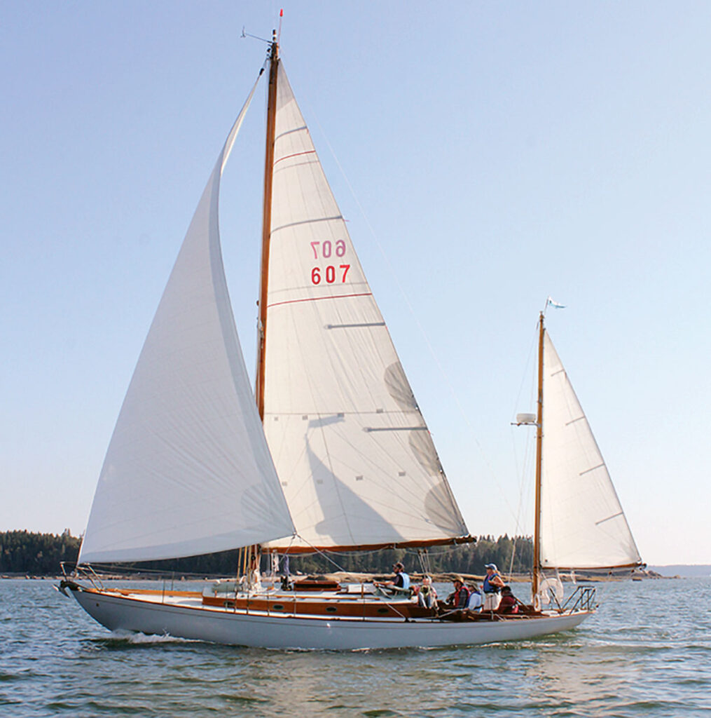The Concordia yawl, MISTY.