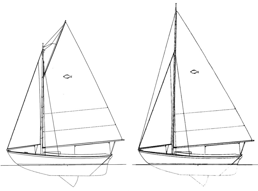 Joel White’s Flatfish design.