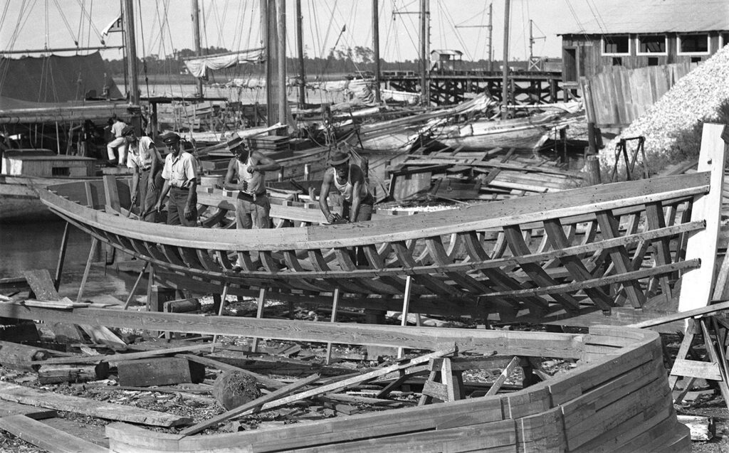 The waterfront of Biloxi.