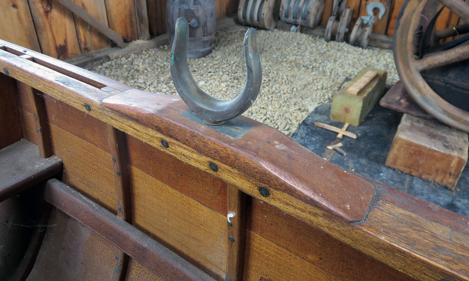 Oarlock pad.