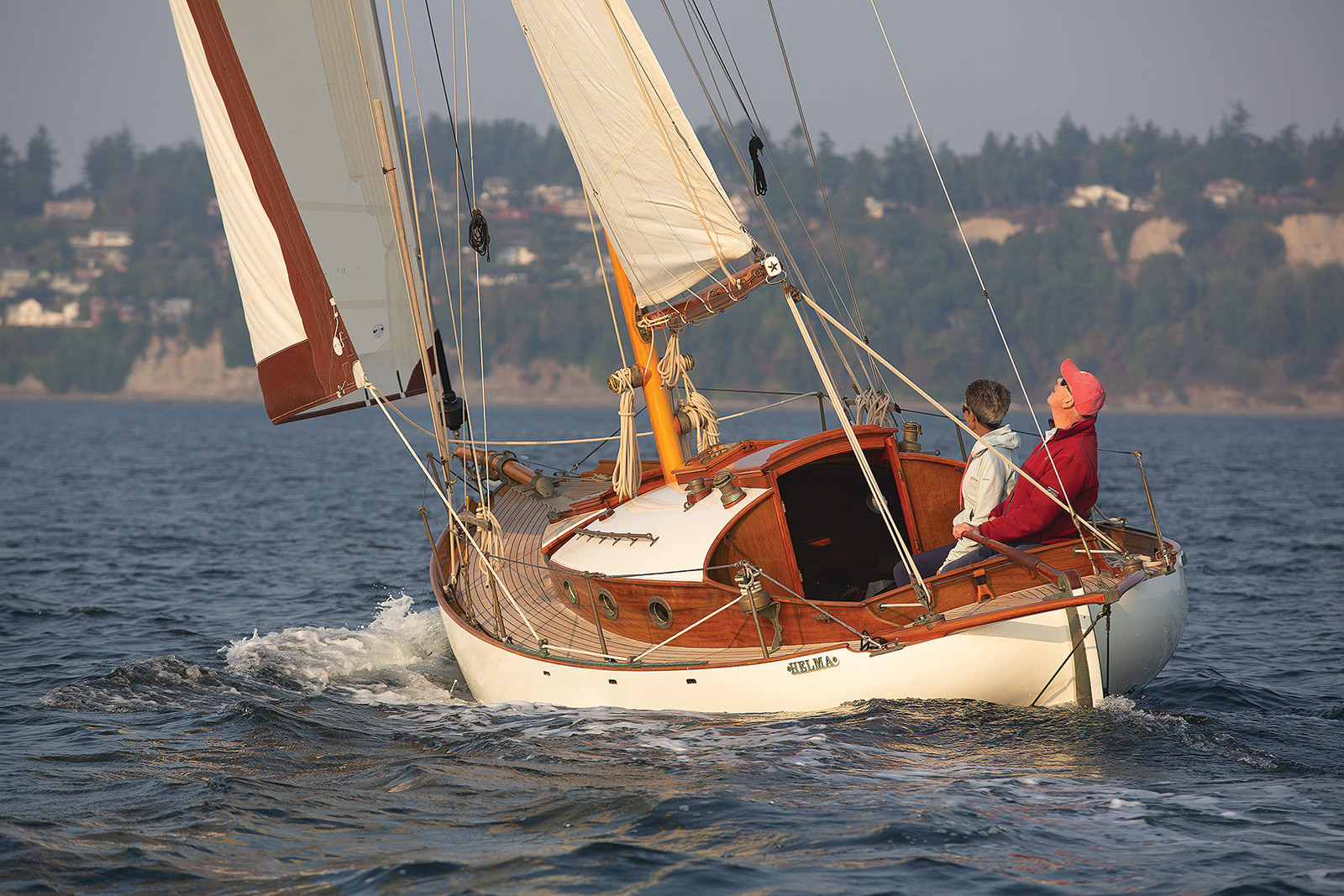 Ollie and Janice Pedersen of Bainbridge Island, Washington, found the boat in San Diego, California, in 2006.