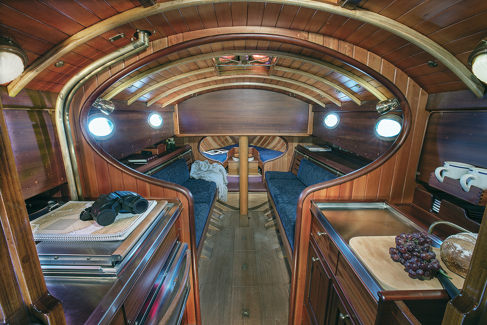 New elliptical bulkheads.