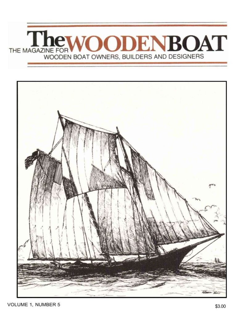 WoodenBoat Issue No. 5 Cover