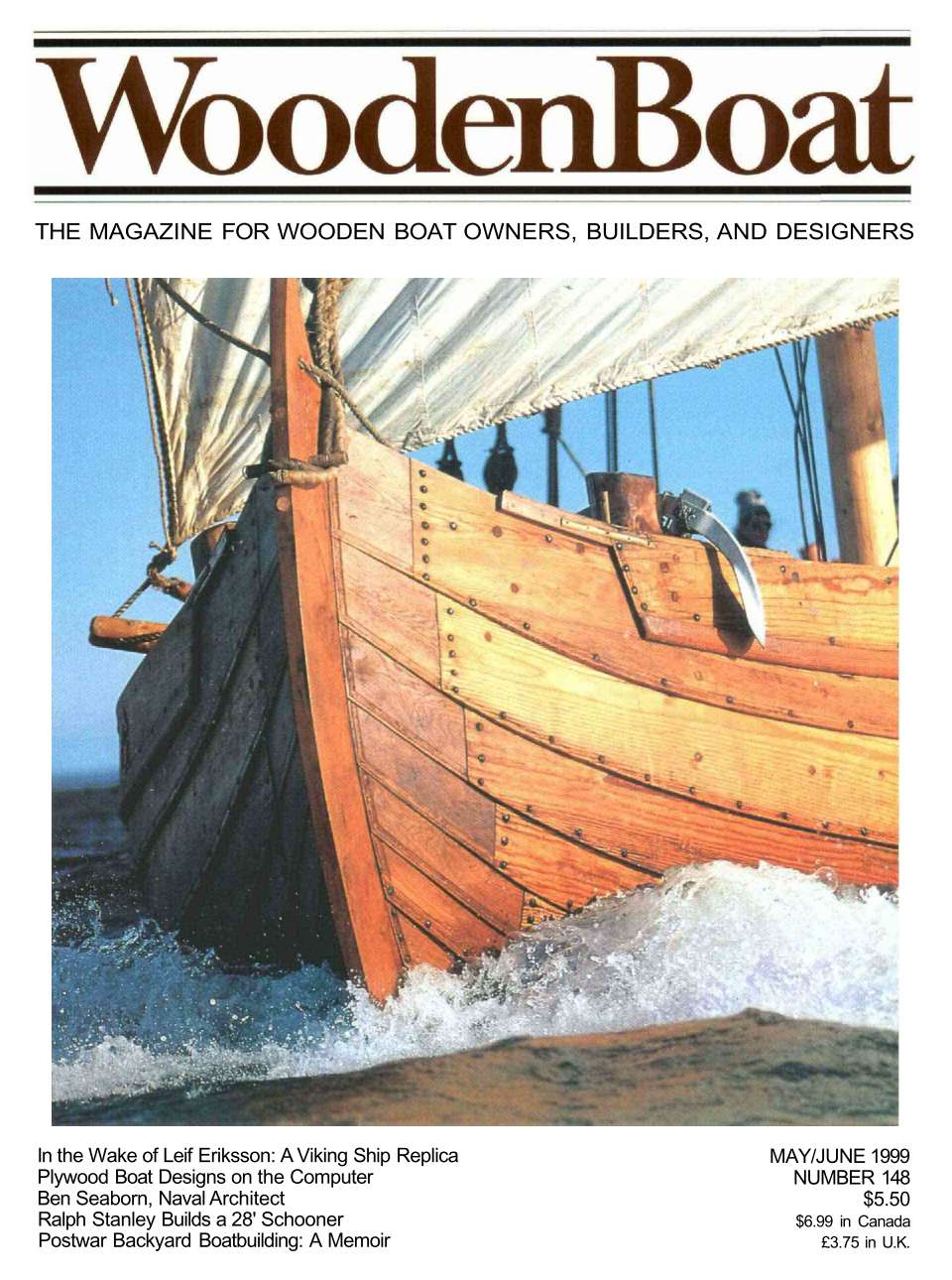 WoodenBoat May/June 1999 cover.