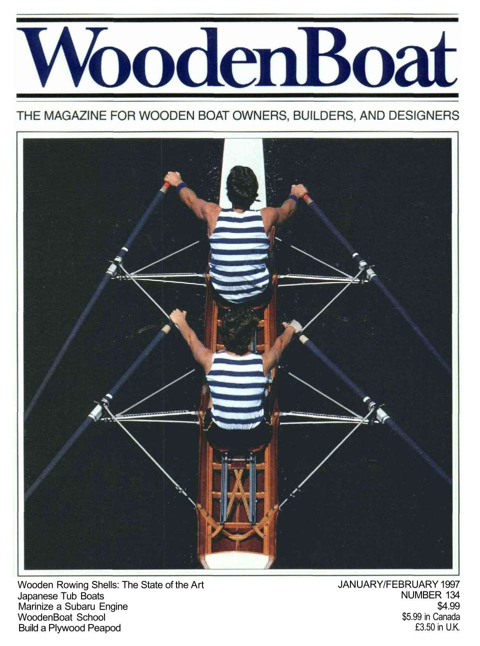 WoodenBoat January/February 1997 cover.