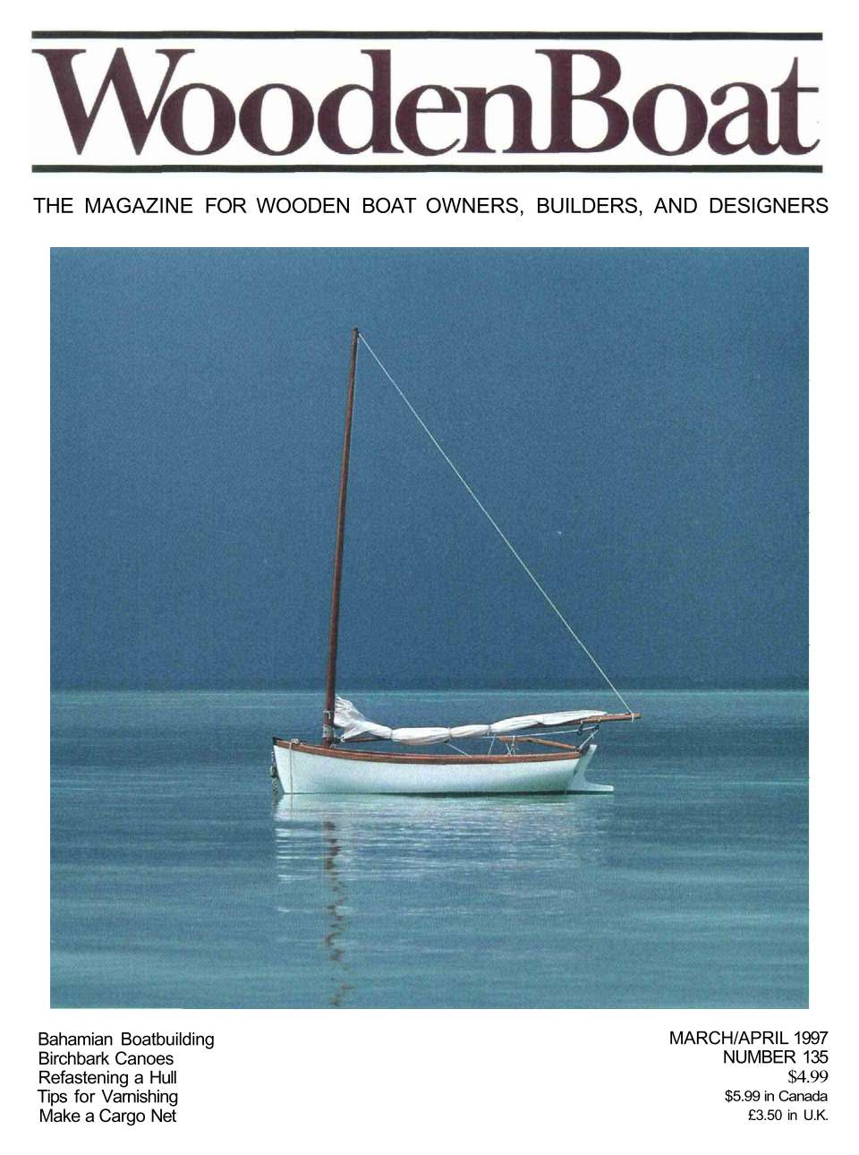 WoodenBoat March/April 1997 cover.