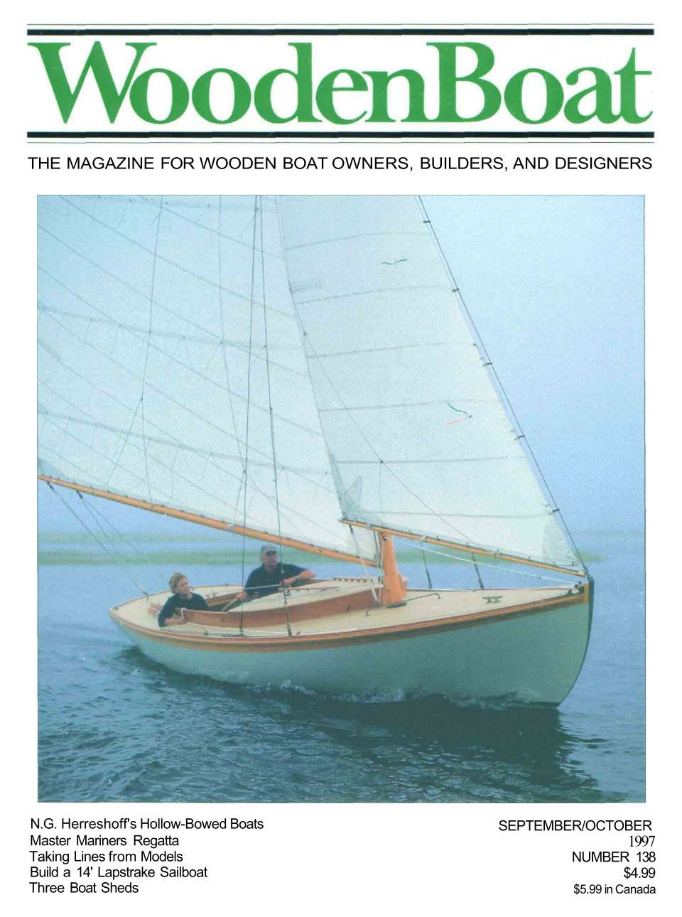WoodenBoat September/October 1997 cover.
