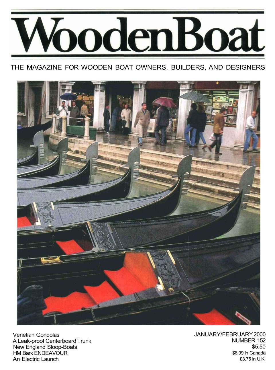 WoodenBoat January/February 2000 cover.