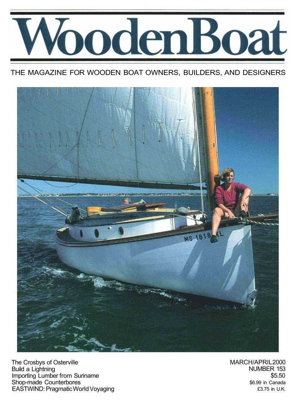 WoodenBoat March/April 2000 cover.