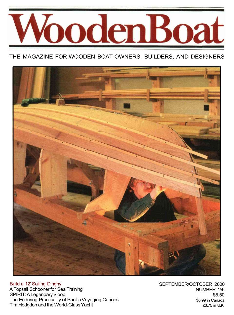 WoodenBoat September/October 2000 cover.