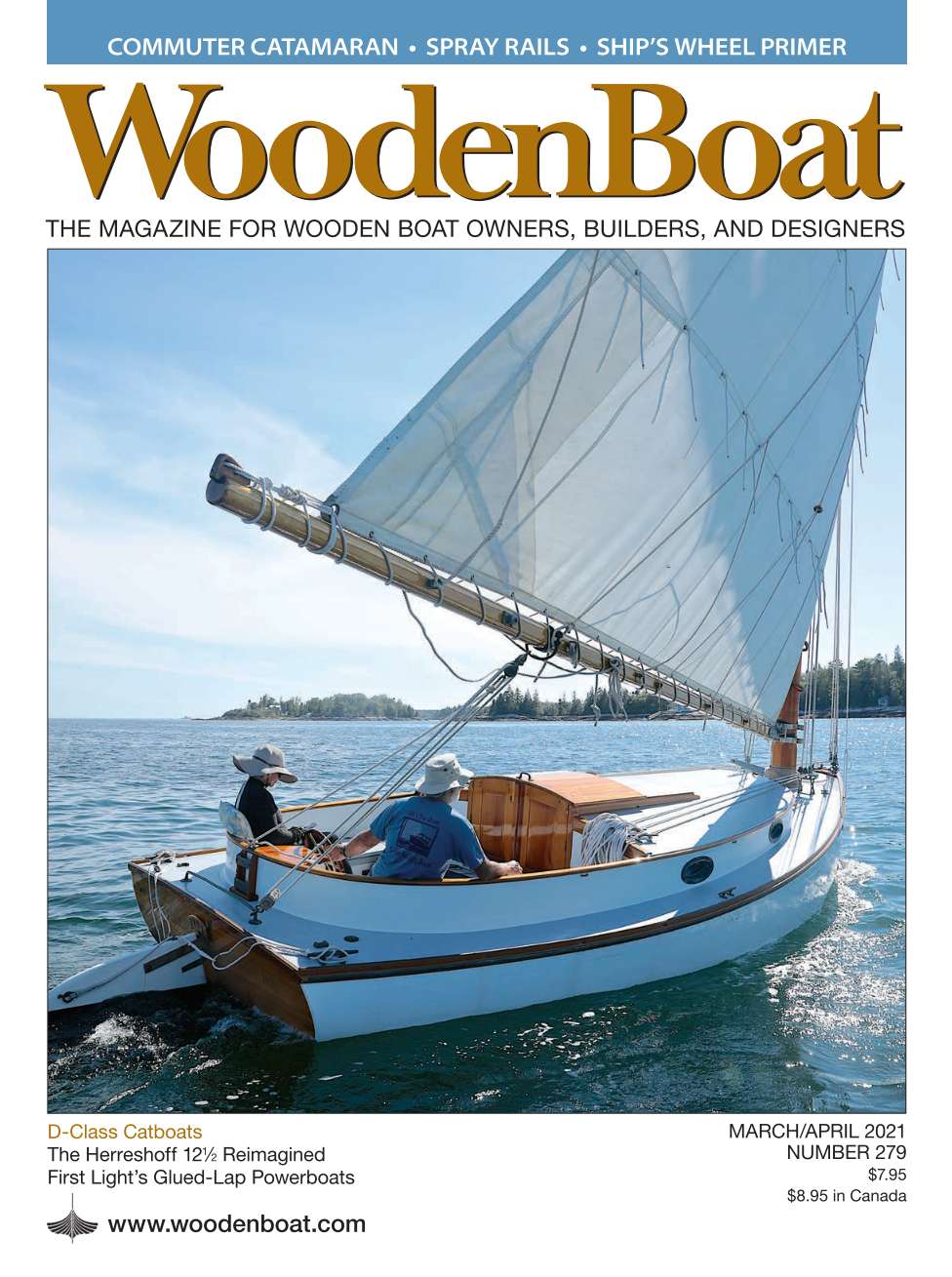 WoodenBoat March/April 2021 issue cover.