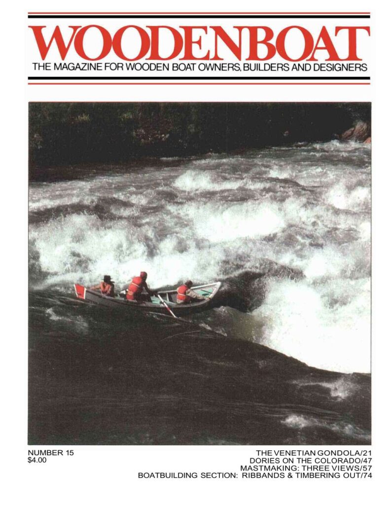 WoodenBoat No. 15 cover