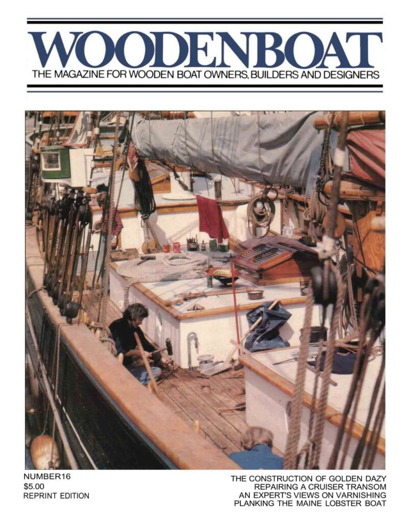 WoodenBoat No. 16 cover