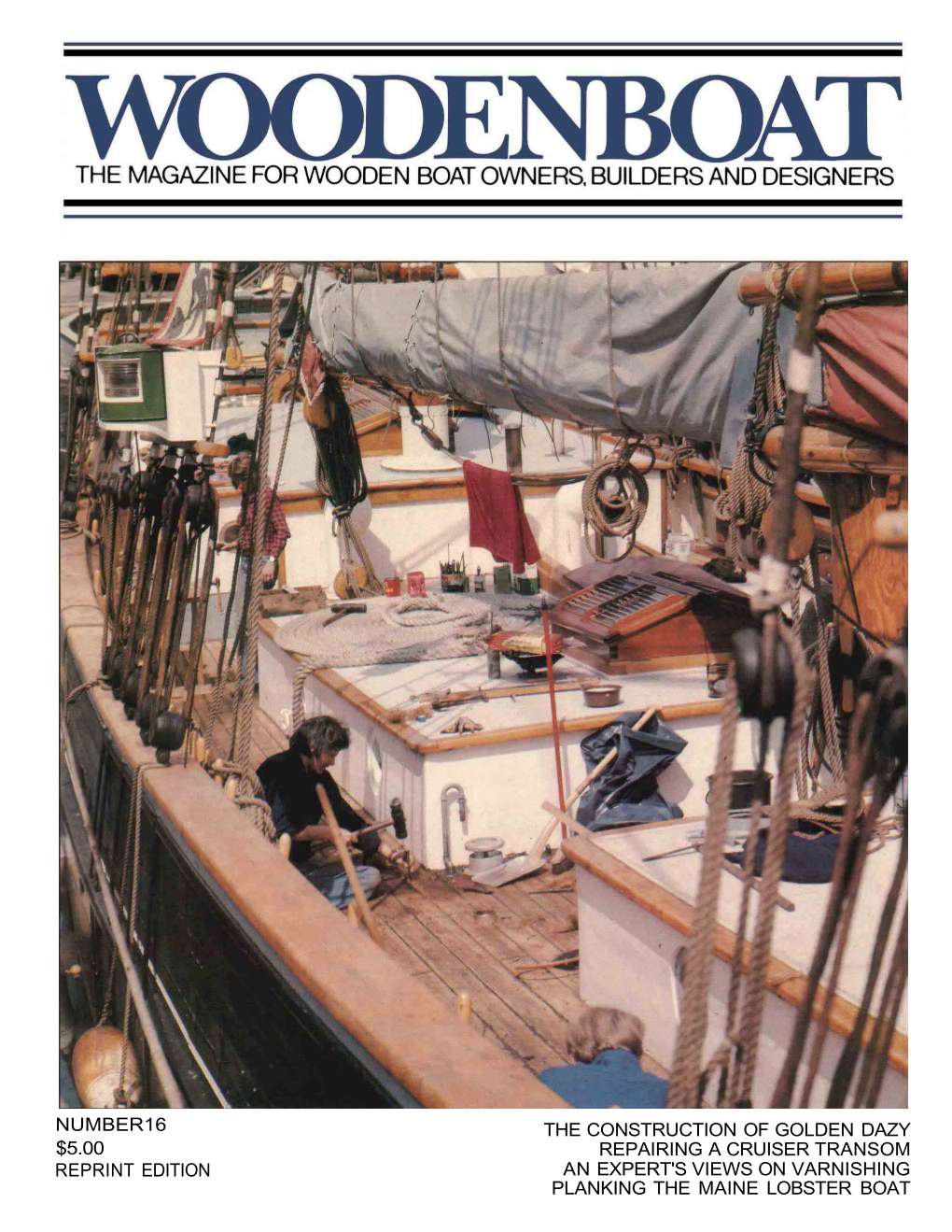 WoodenBoat No. 16 cover