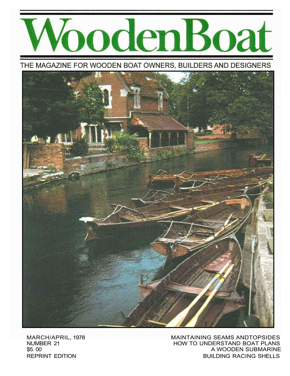 WoodenBoat No. 21 cover