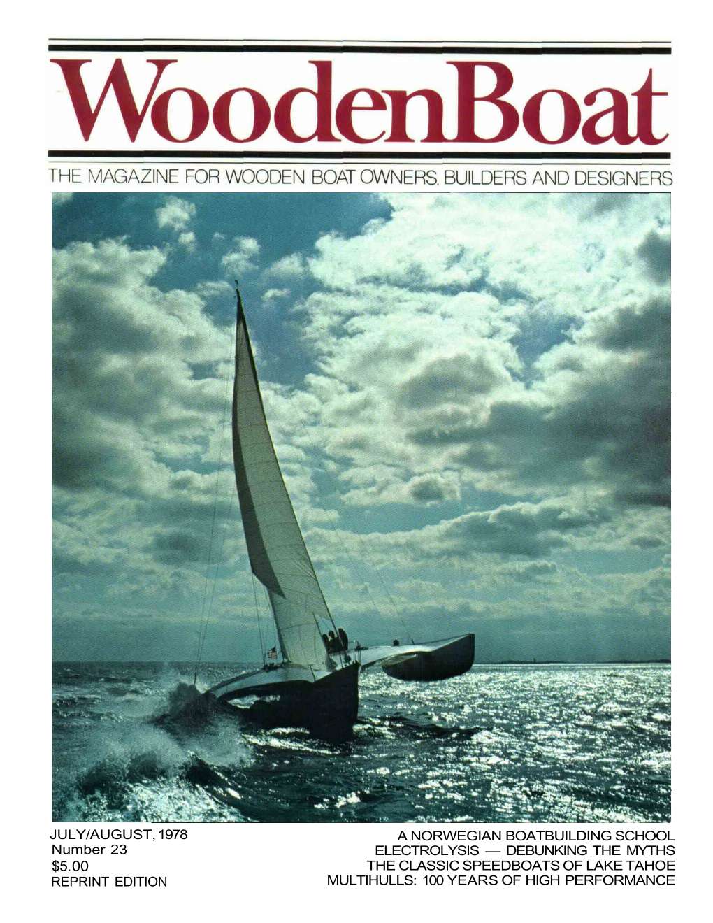 WoodenBoat No. 23 cover