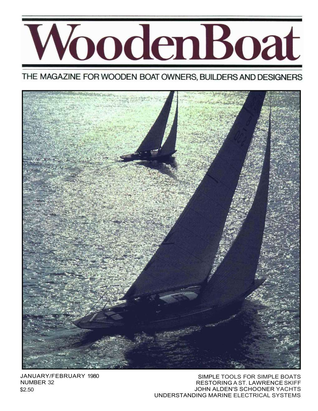 WoodenBoat No. 32 cover