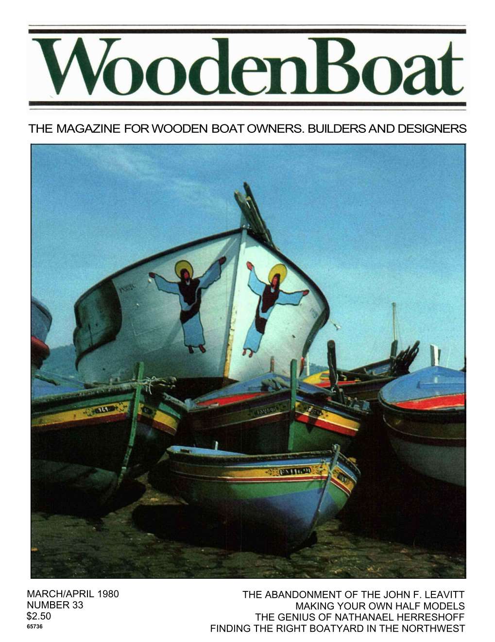 WoodenBoat No. 33 cover