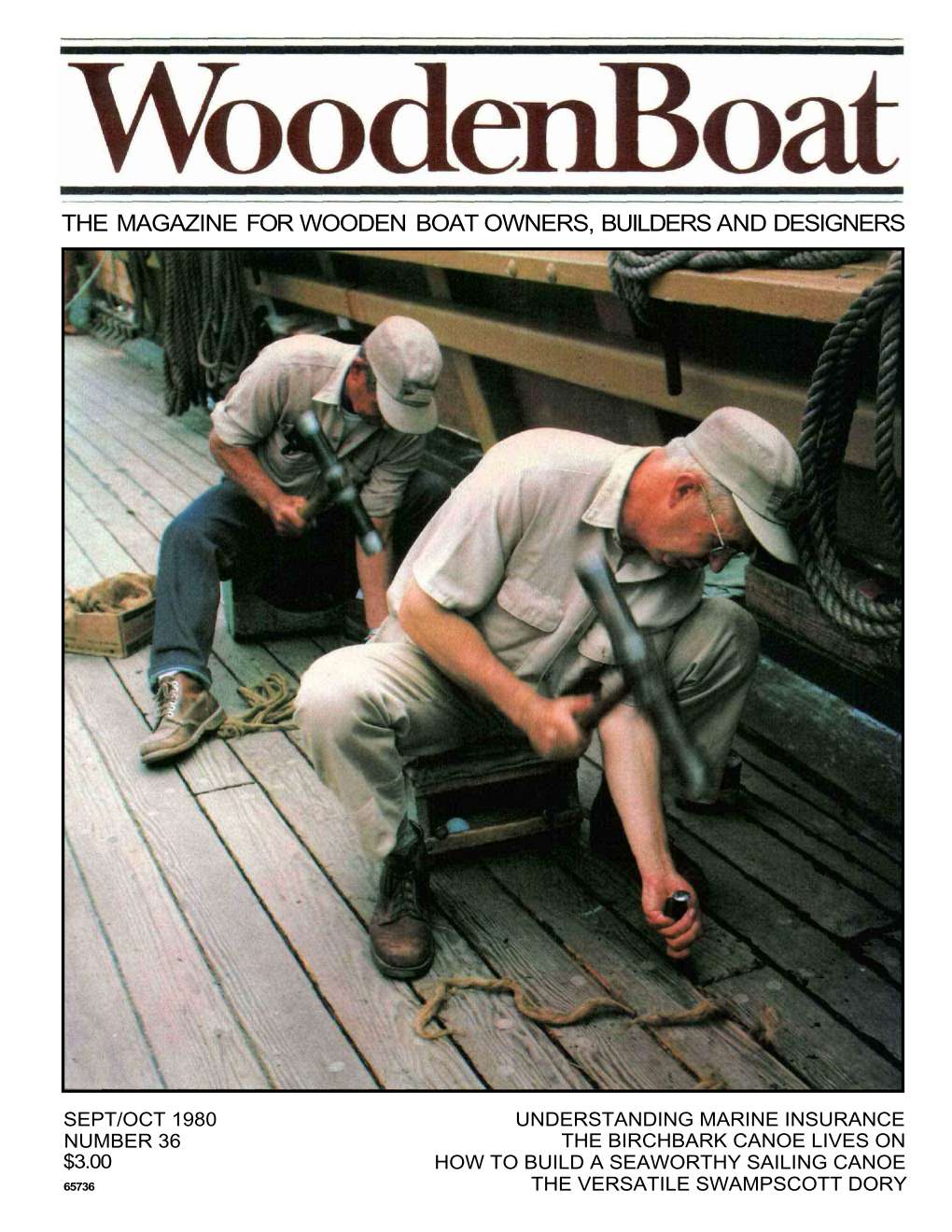 WoodenBoat No.36 cover