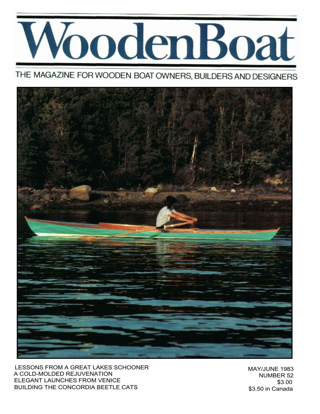 WoodenBoat No. 52 cover