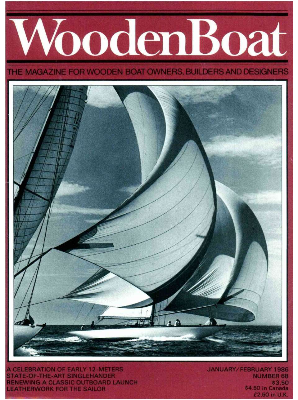 WoodenBoat No. 68 Cover