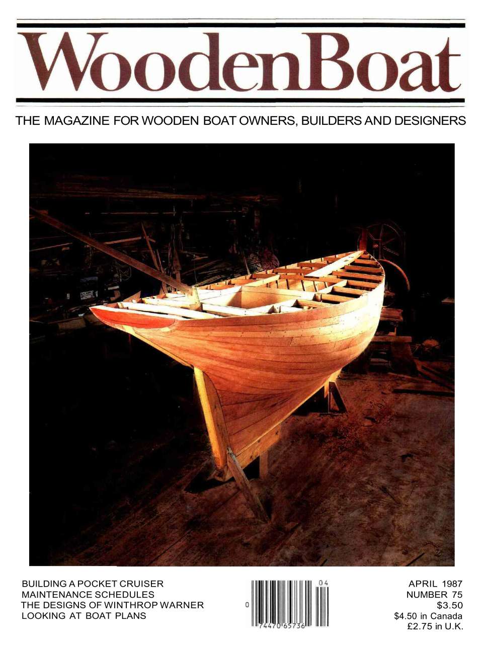 WoodenBoat No. 75 covers