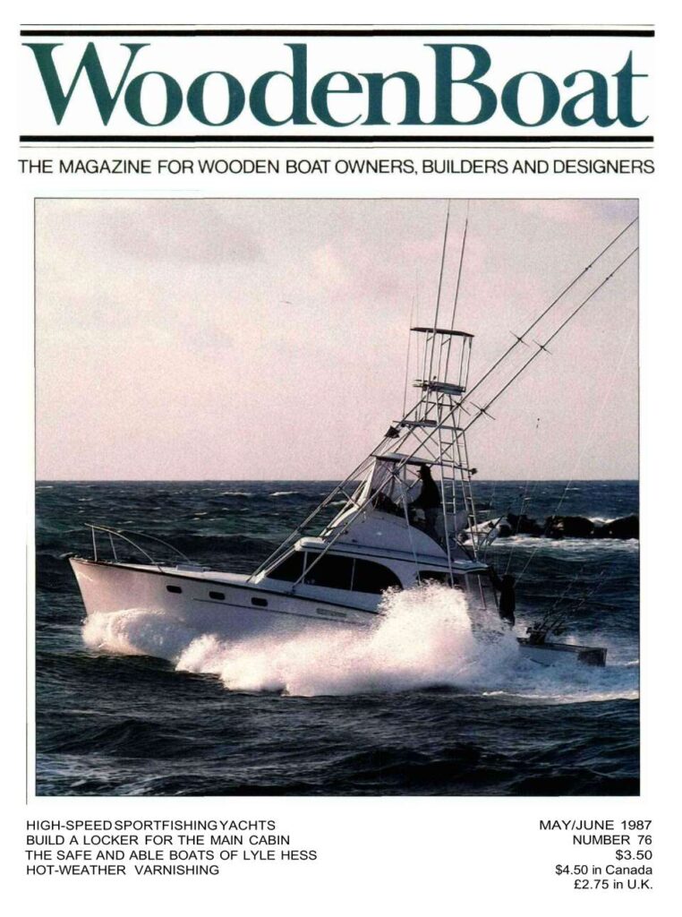 WoodenBoat No. 76 cover