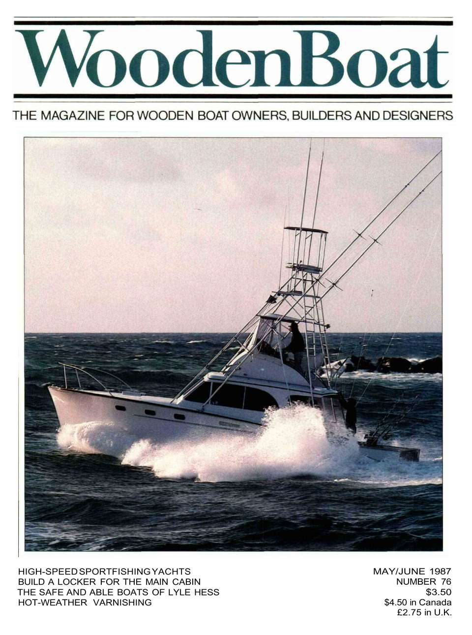 WoodenBoat No. 76 cover