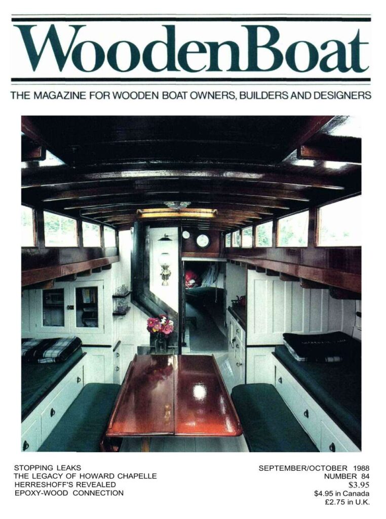 WoodenBoat No. 84 cover