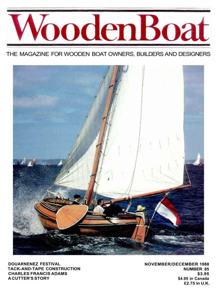 WoodenBoat No. 85 cover