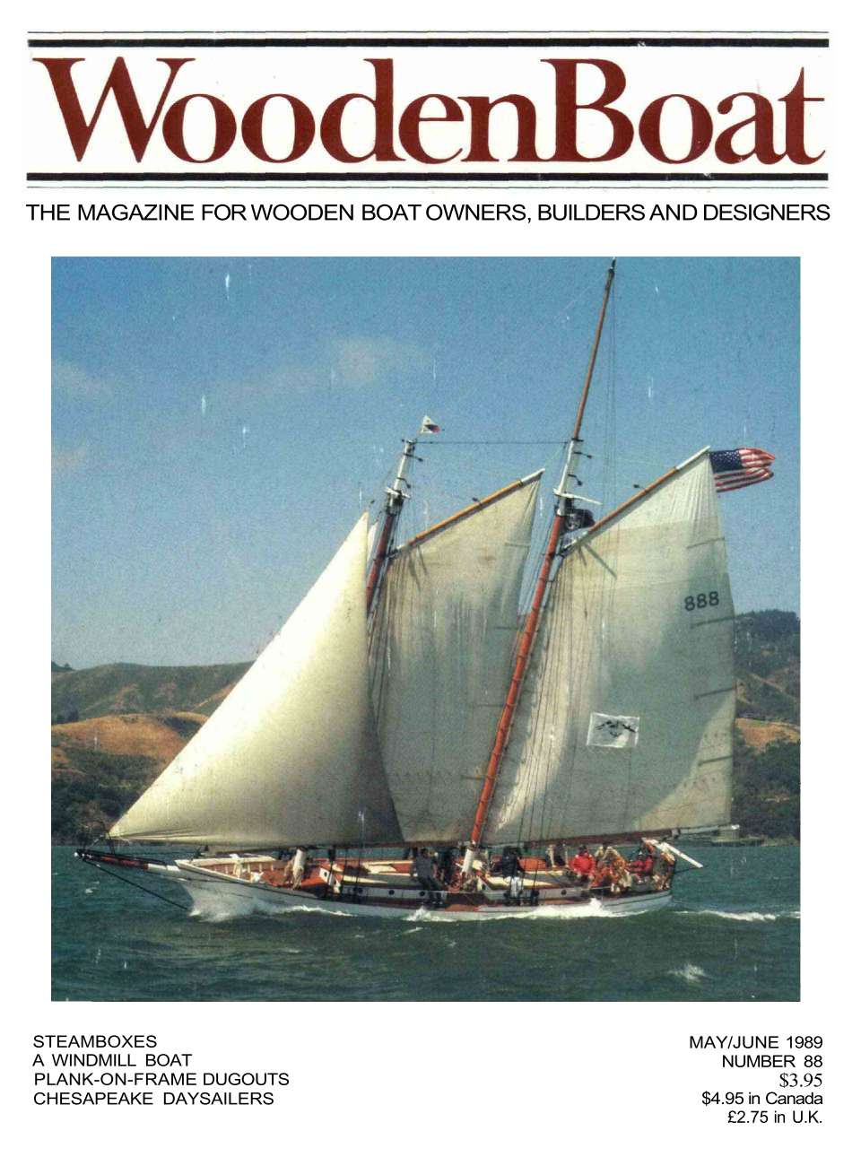 WoodenBoat No. 88 cover