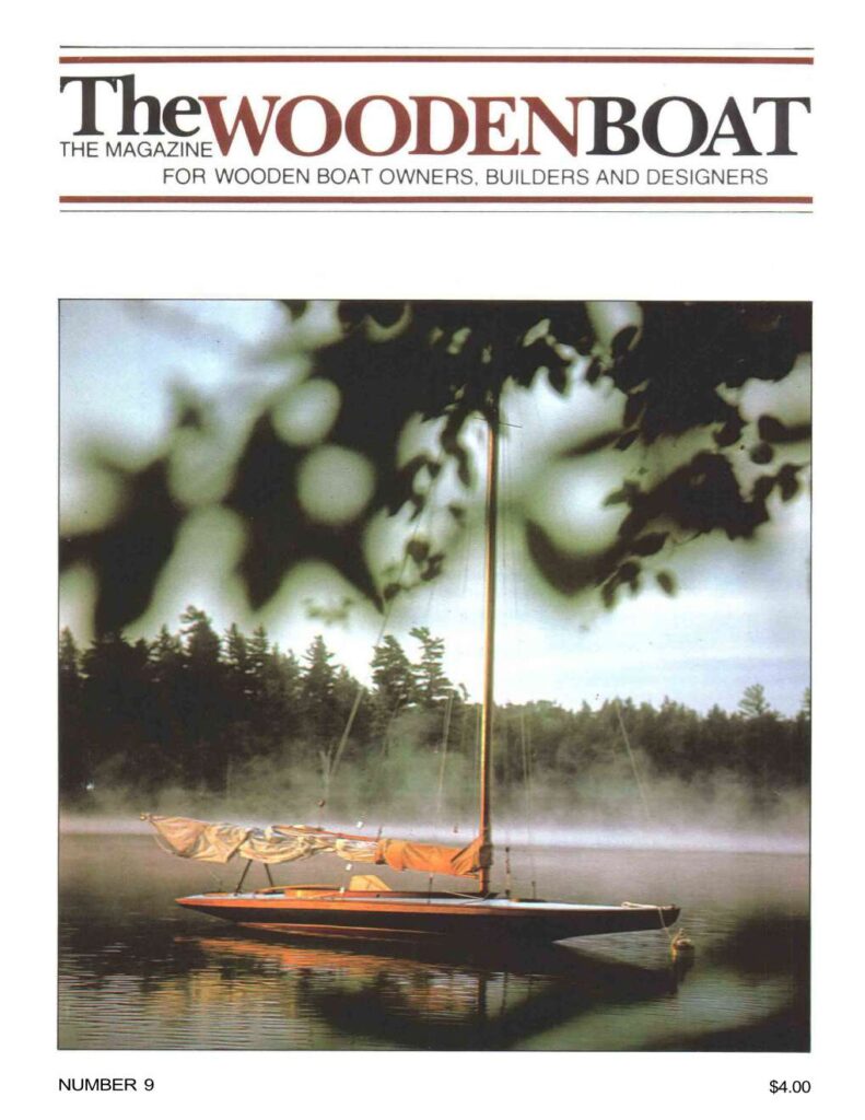 WoodenBoat issue no. 9 cover