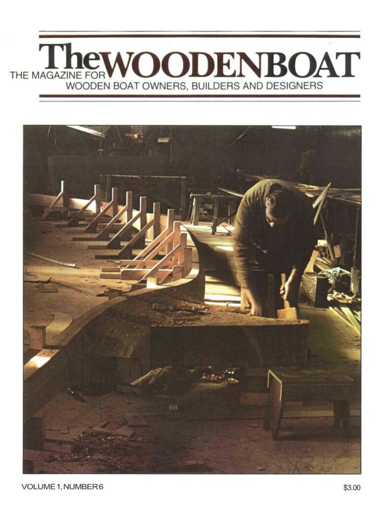WoodenBoat issue No. 6 cover