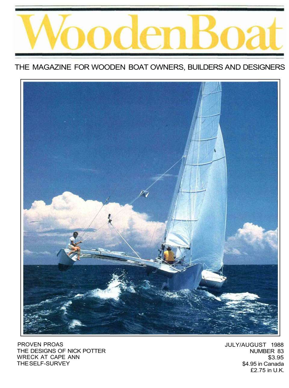 WoodenBoat No. 83 cover