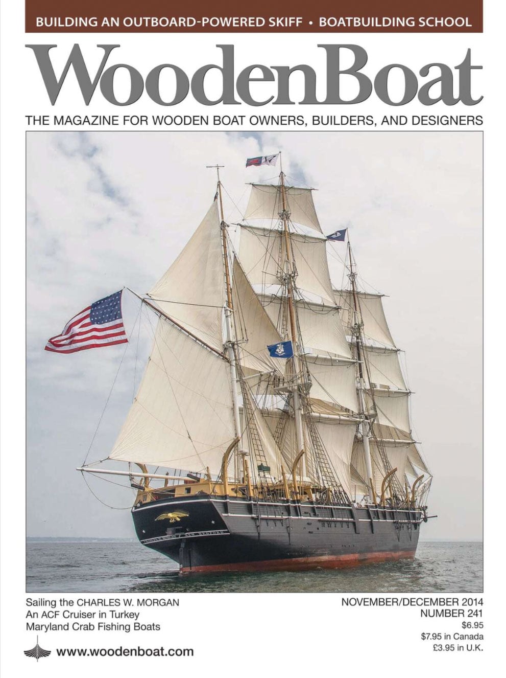 WoodenBoat November/December 2014 issue cover.