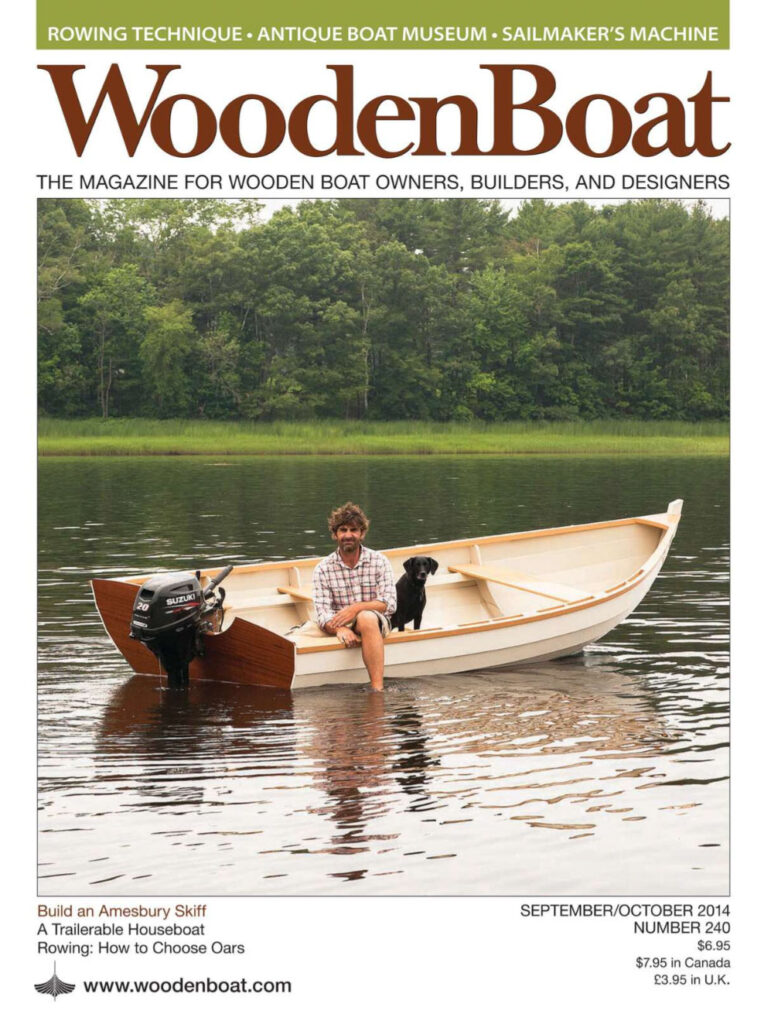WoodenBoat September/October 2014 issue cover.