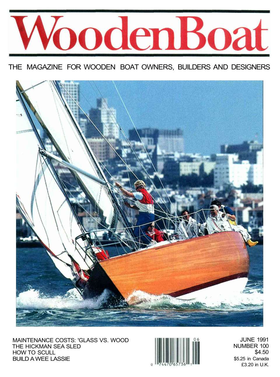 WoodenBoat May/June 1991 cover.