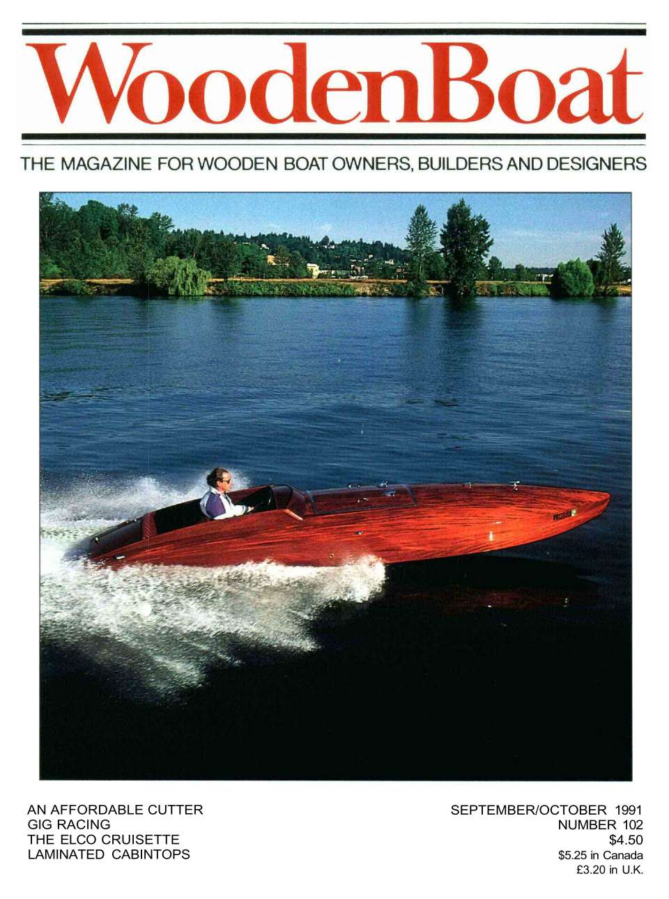 WoodenBoat September/October 1991 cover.