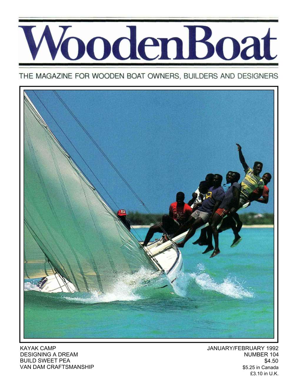 WoodenBoat January/February 1992 cover.