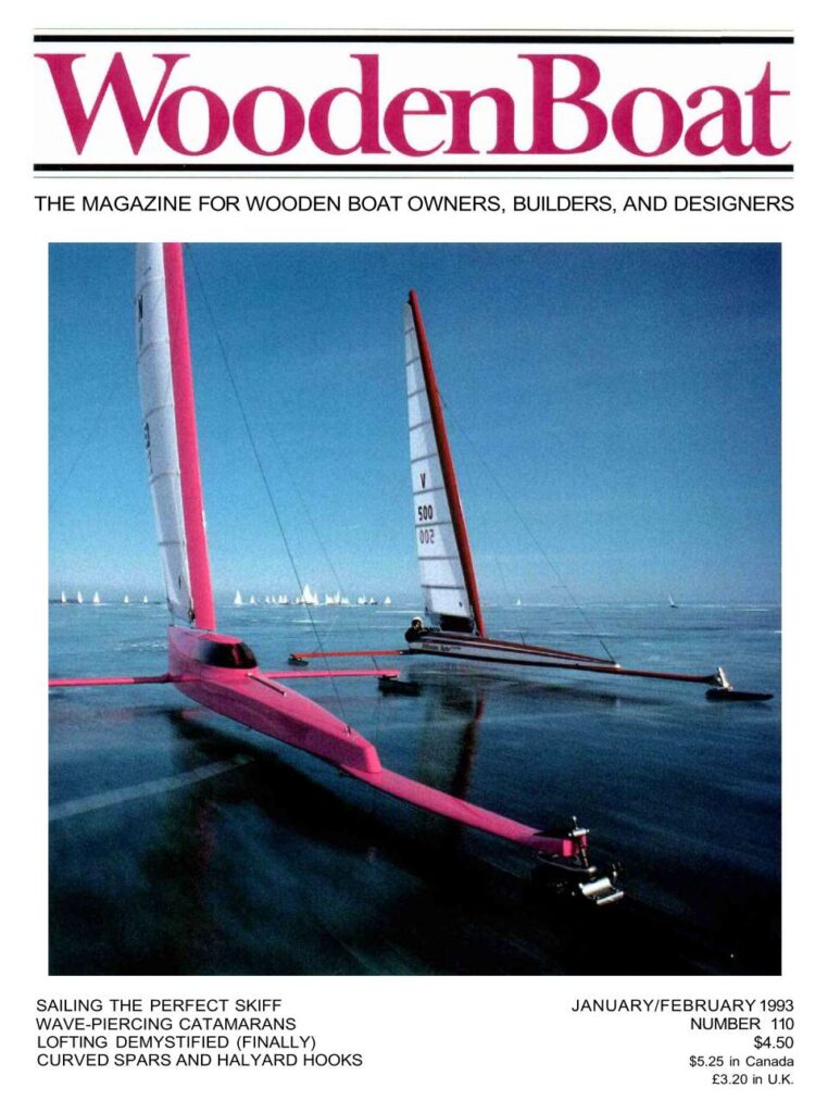 WoodenBoat January/February 1993 cover.