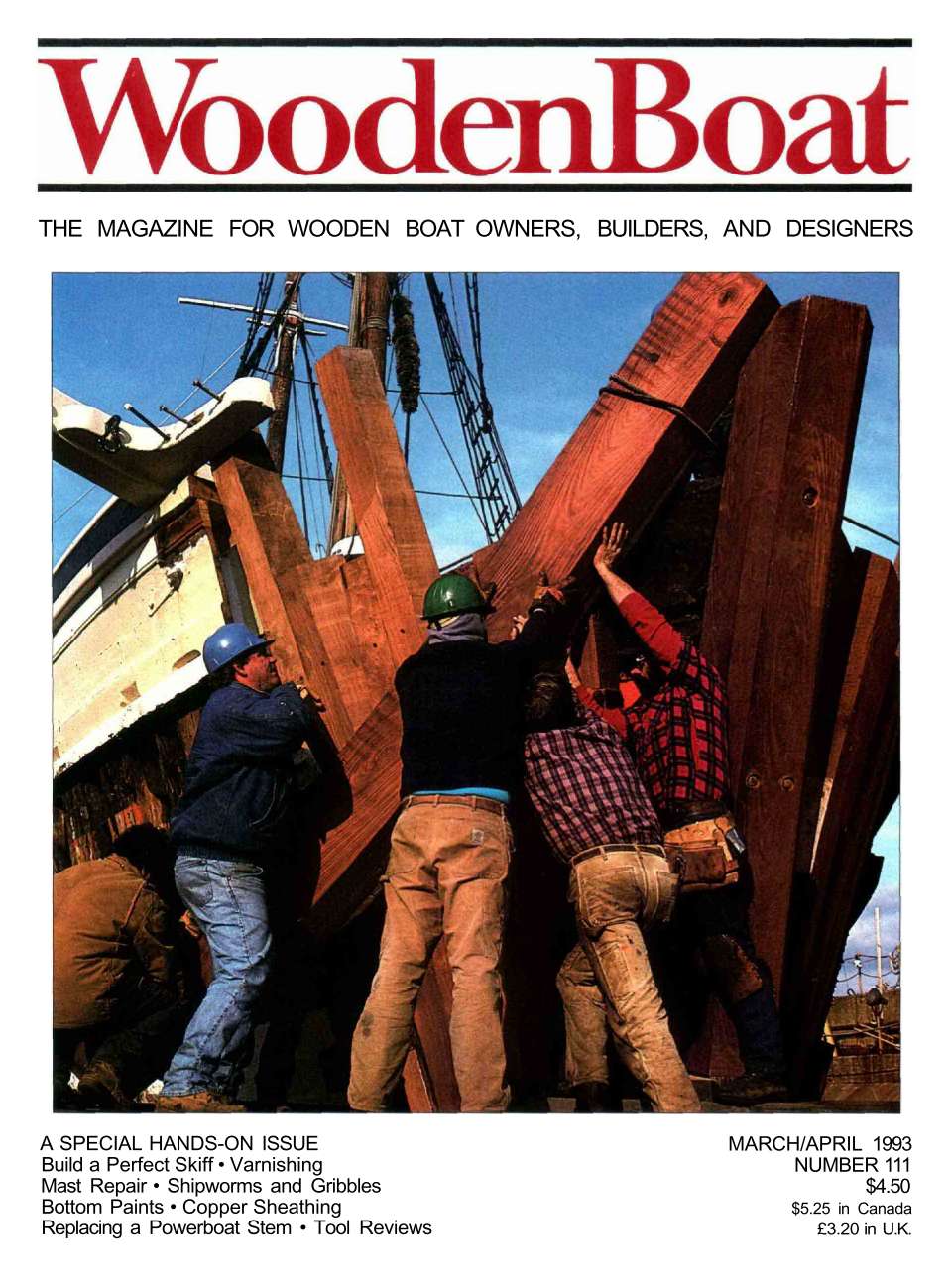 WoodenBoat March/April 1993 cover.