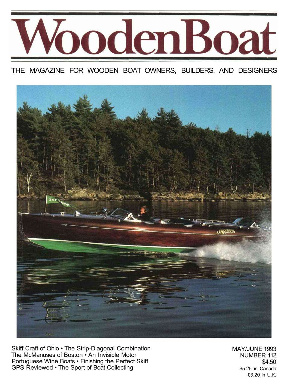 WoodenBoat May/June 1993 cover.
