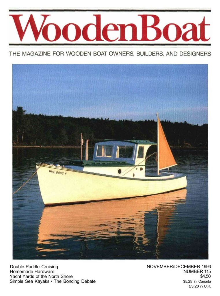 WoodenBoat November/December 1993 cover.