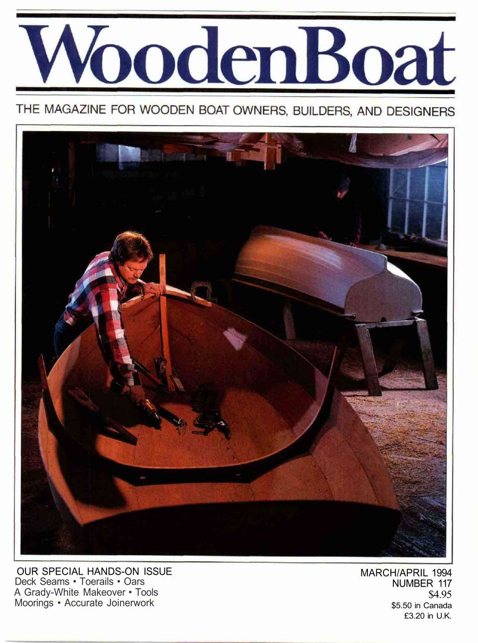 WoodenBoat March/April 1994 cover.