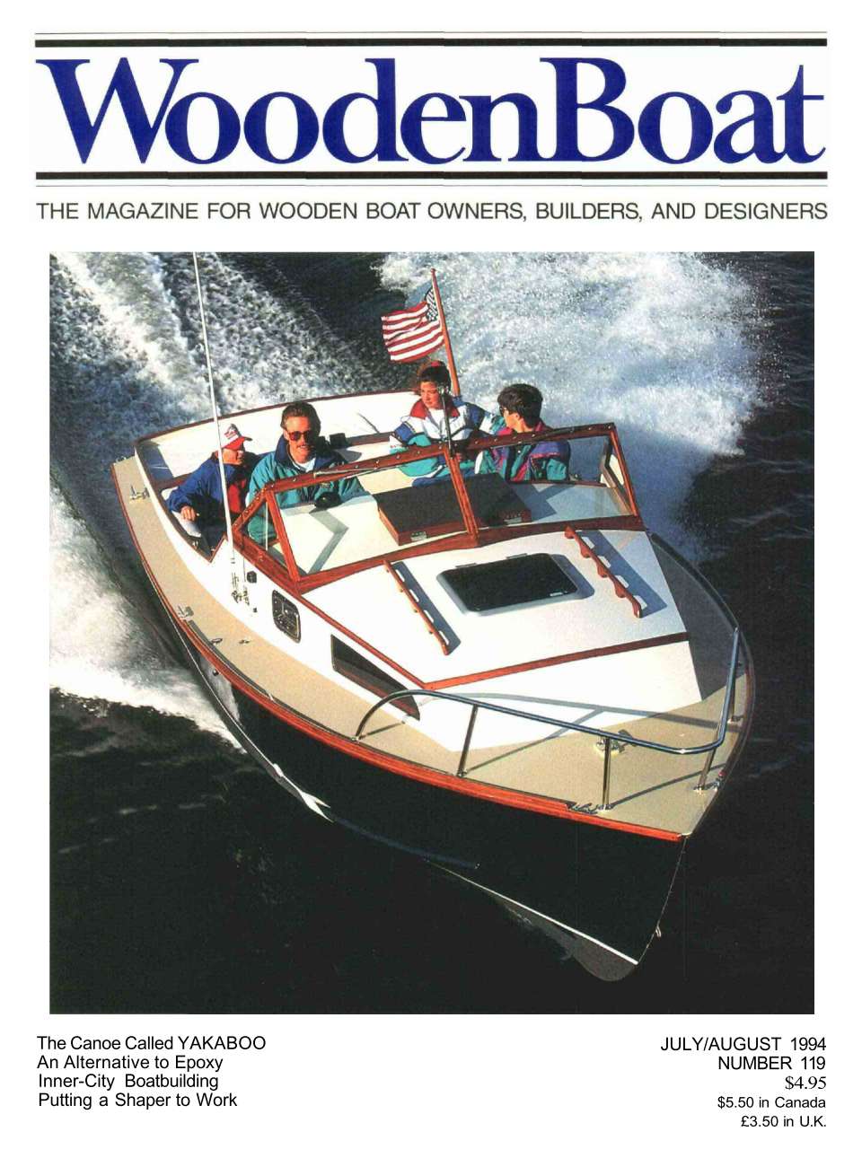 WoodenBoat July/August 1994 cover.