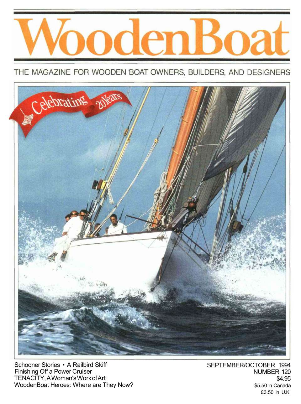 WoodenBoat September/October 1994 cover.